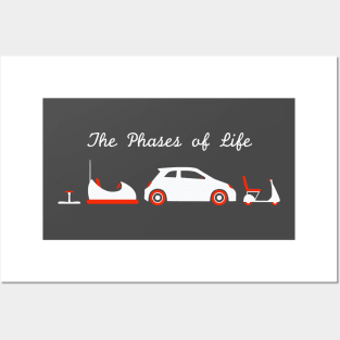 Phases of Life - Driving Posters and Art